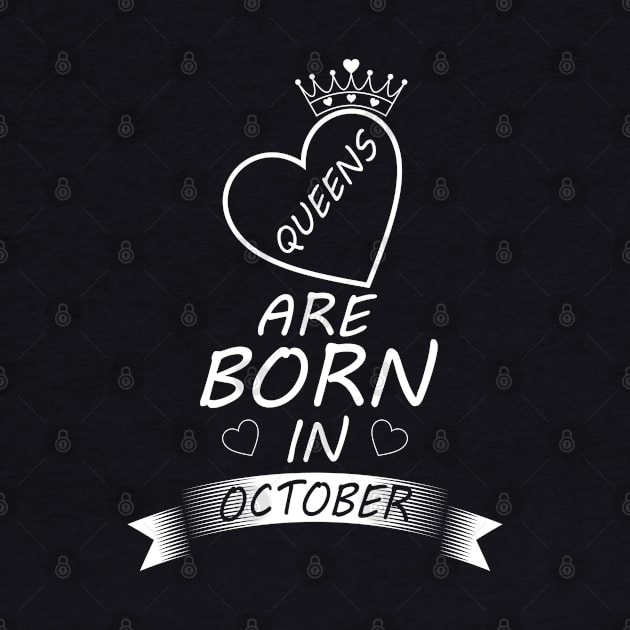 Queens are born in October by ArtDigitalWings